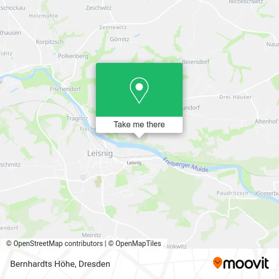 Карта Bernhardts Höhe