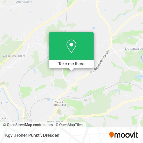 Карта Kgv „Hoher Punkt“