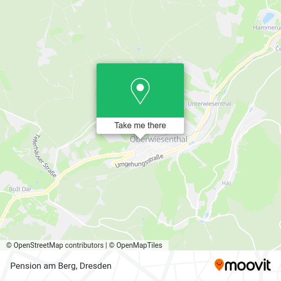 Карта Pension am Berg