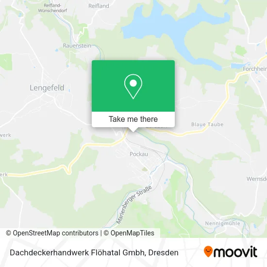 Карта Dachdeckerhandwerk Flöhatal Gmbh
