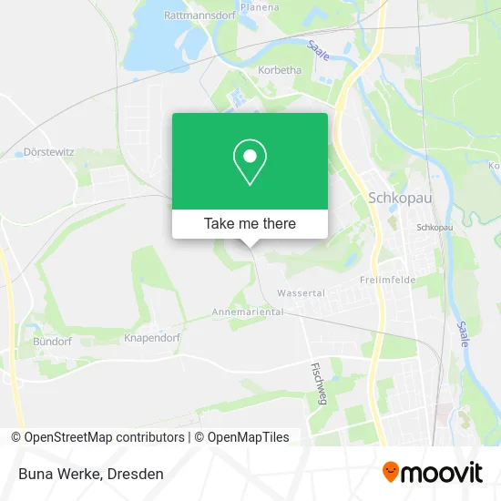 Карта Buna Werke