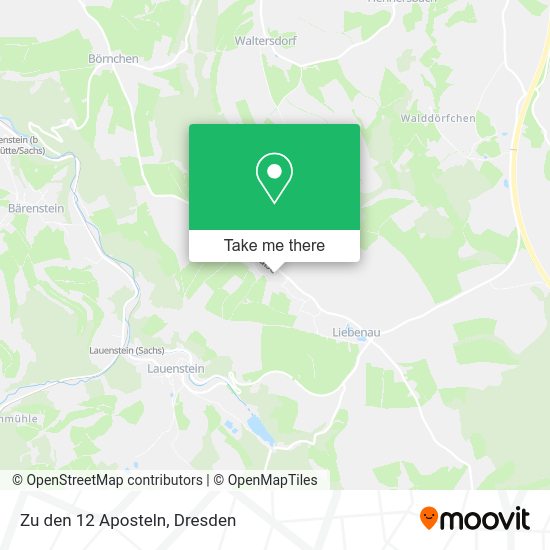 Карта Zu den 12 Aposteln