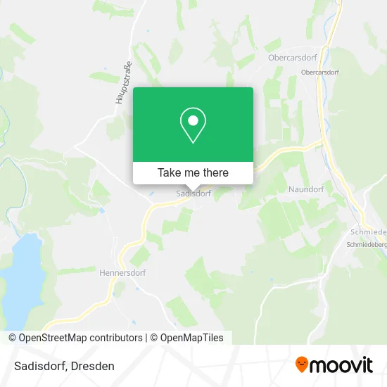 Карта Sadisdorf