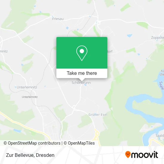 Карта Zur Bellevue