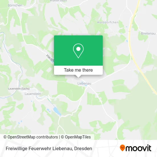 Карта Freiwillige Feuerwehr Liebenau