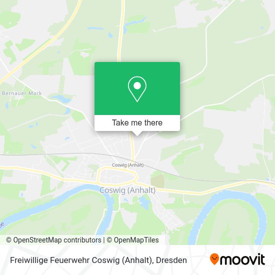 Карта Freiwillige Feuerwehr Coswig (Anhalt)