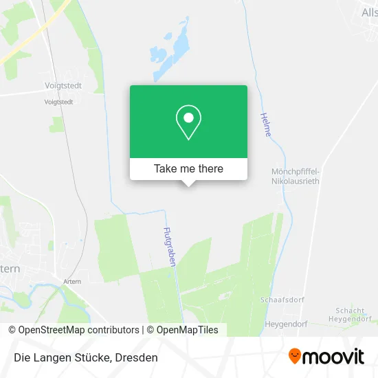 Карта Die Langen Stücke
