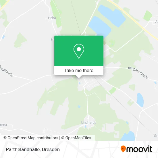 Карта Parthelandhalle
