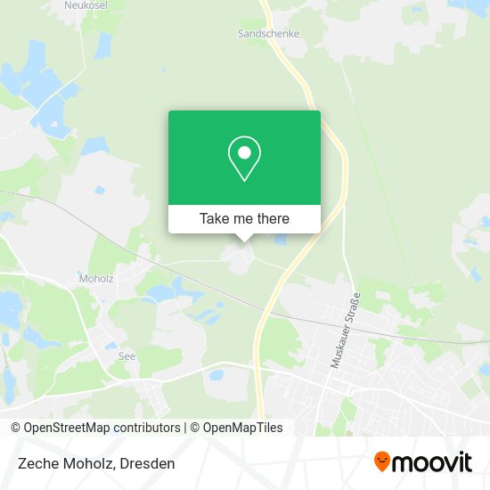 Карта Zeche Moholz
