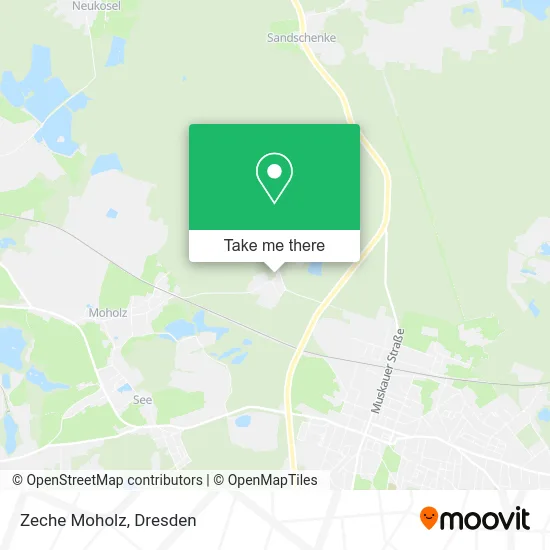 Карта Zeche Moholz