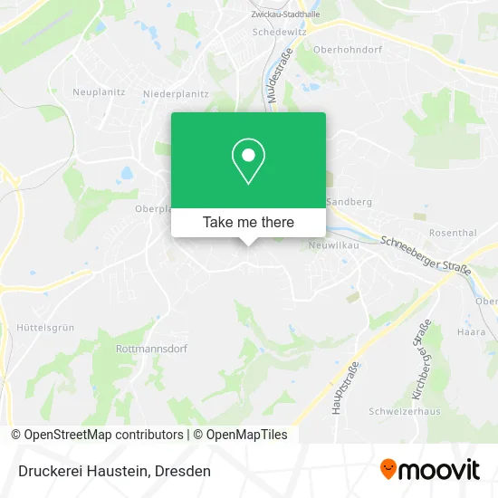 Карта Druckerei Haustein