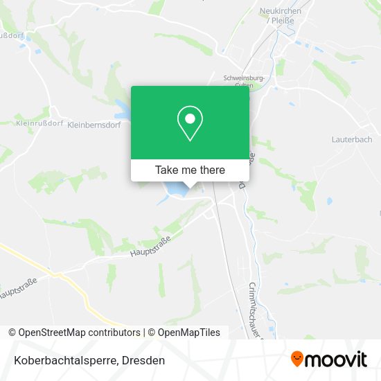 Карта Koberbachtalsperre