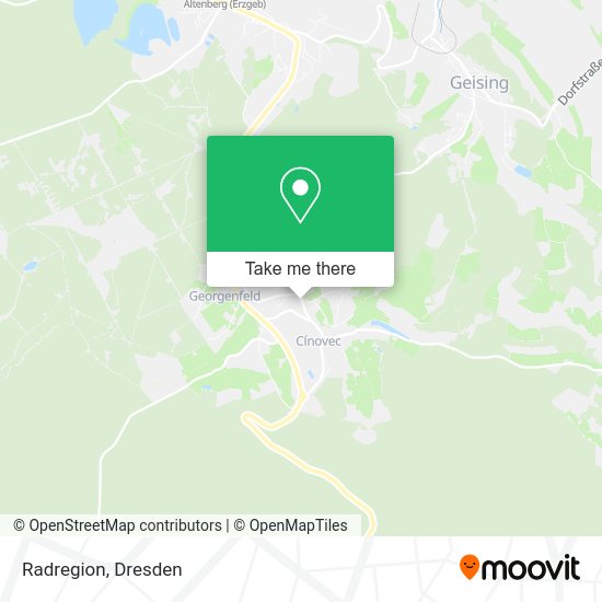 Карта Radregion