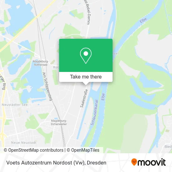 Карта Voets Autozentrum Nordost (Vw)