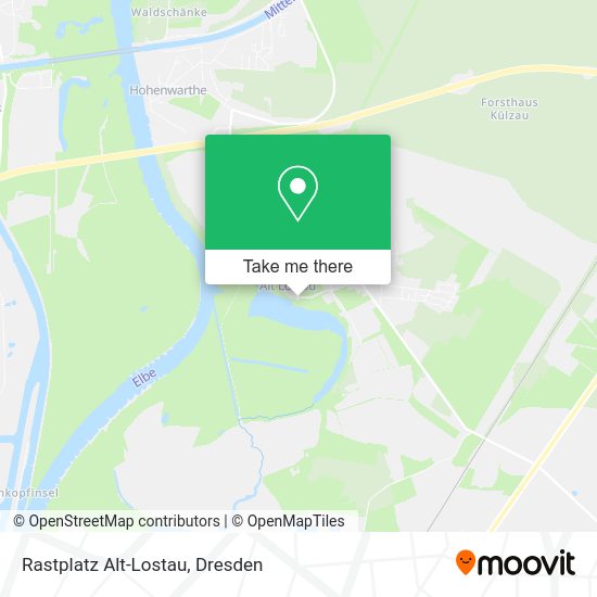 Карта Rastplatz Alt-Lostau