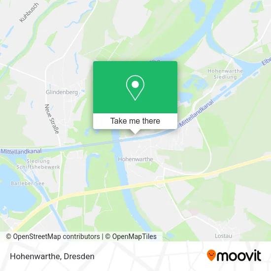 Карта Hohenwarthe