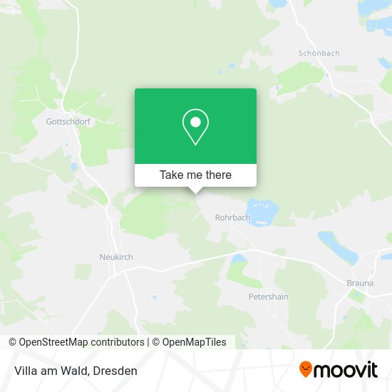 Карта Villa am Wald