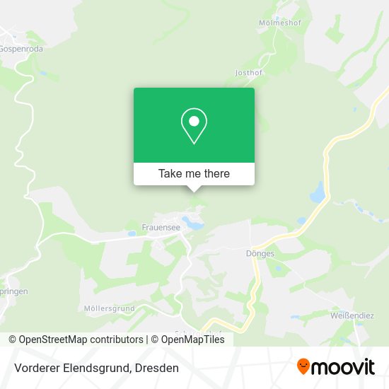 Карта Vorderer Elendsgrund