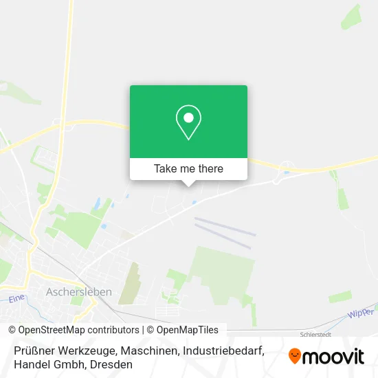 Карта Prüßner Werkzeuge, Maschinen, Industriebedarf, Handel Gmbh