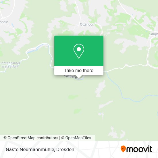 Карта Gäste Neumannmühle