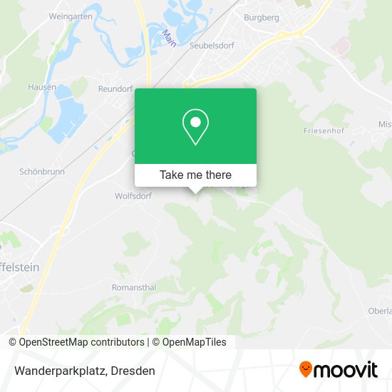 Карта Wanderparkplatz