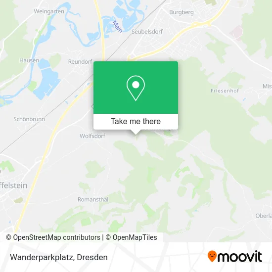 Карта Wanderparkplatz