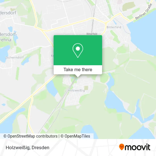 Карта Holzweißig