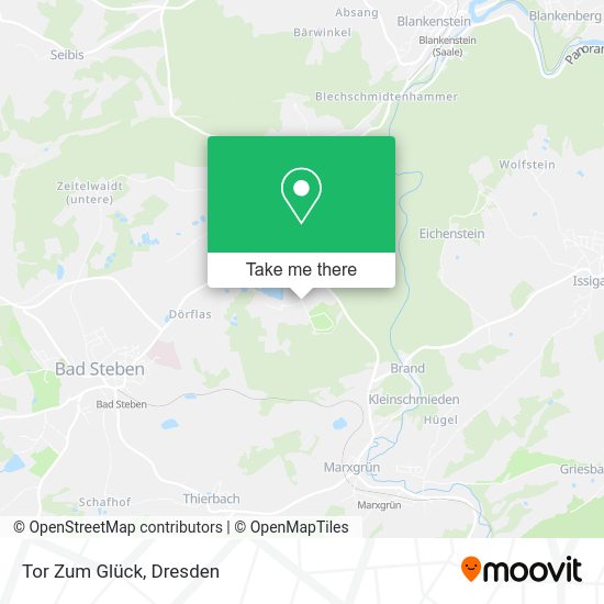 Карта Tor Zum Glück
