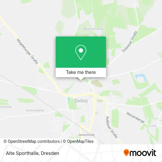 Карта Alte Sporthalle