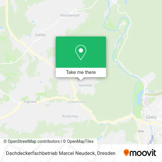 Карта Dachdeckerfachbetrieb Marcel Neudeck