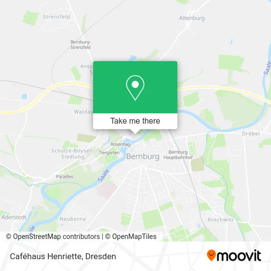 Caféhaus Henriette map