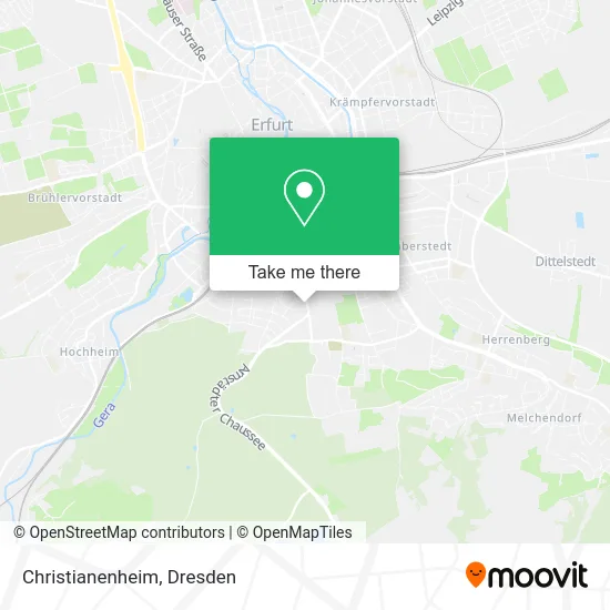Карта Christianenheim