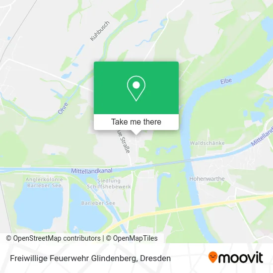 Карта Freiwillige Feuerwehr Glindenberg