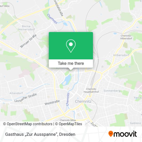 Карта Gasthaus „Zur Ausspanne“