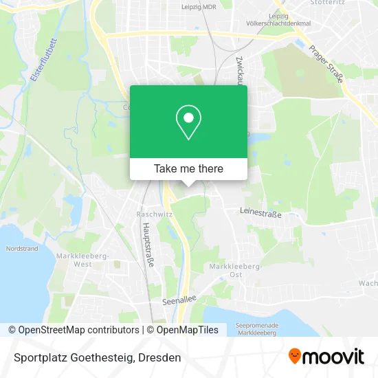 Карта Sportplatz Goethesteig