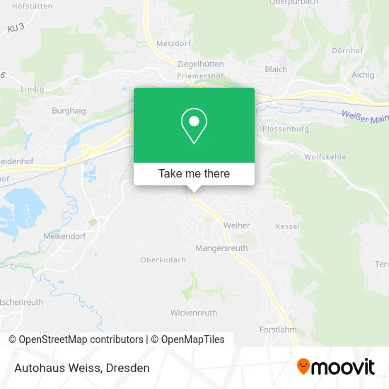 Карта Autohaus Weiss