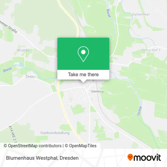 Карта Blumenhaus Westphal
