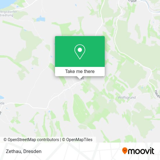 Карта Zethau