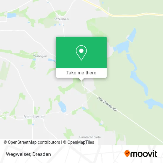 Карта Wegweiser