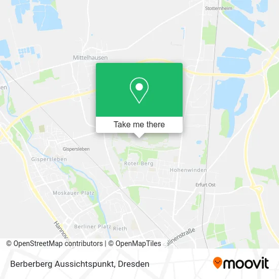 Карта Berberberg Aussichtspunkt