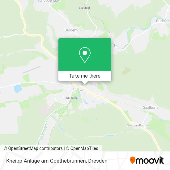 Карта Kneipp-Anlage am Goethebrunnen