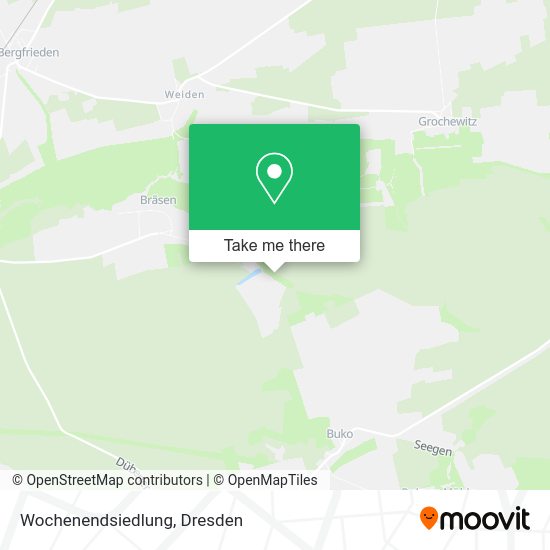 Карта Wochenendsiedlung