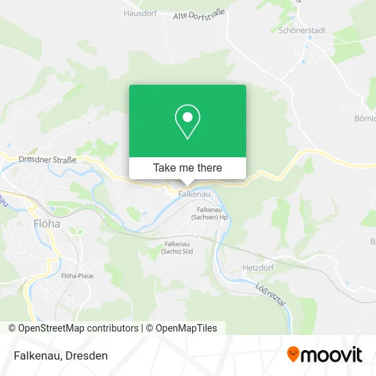 Карта Falkenau