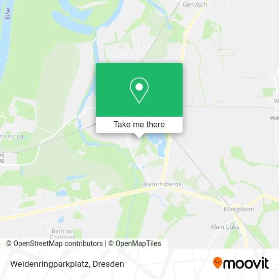 Карта Weidenringparkplatz