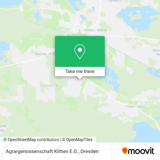 Карта Agrargenossenschaft Klitten E.G.