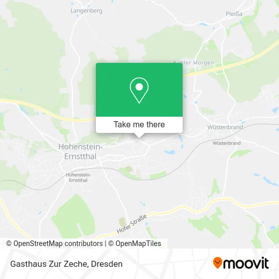 Карта Gasthaus Zur Zeche