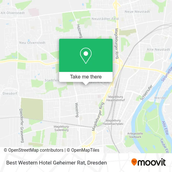 Карта Best Western Hotel Geheimer Rat