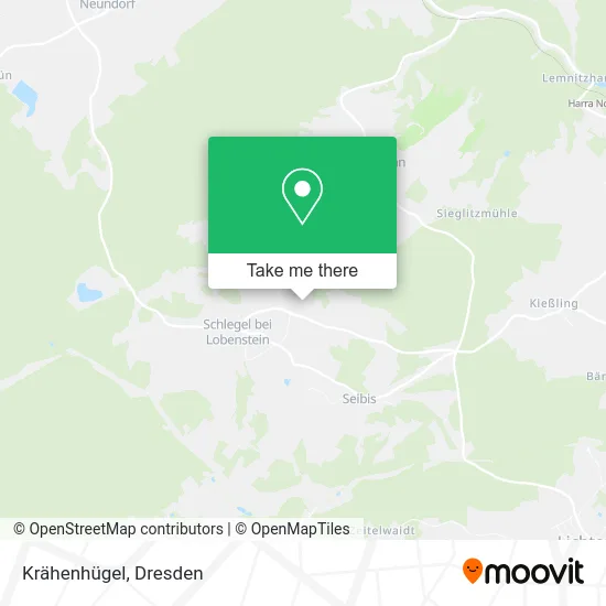 Карта Krähenhügel