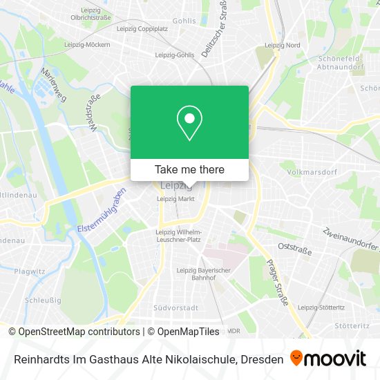 Карта Reinhardts Im Gasthaus Alte Nikolaischule