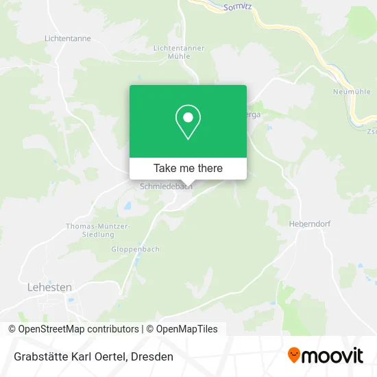 Карта Grabstätte Karl Oertel